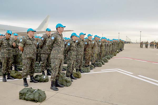 Avião da FAB leva último contingente militar brasileiro ao Haiti