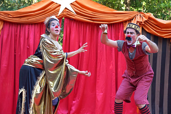 Espetáculo “Circo de Família”, no Parque Fernão Dias