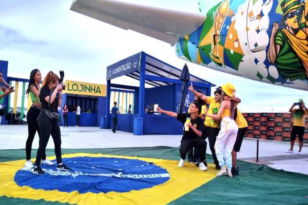 CarnaCopa agita Contagem nos jogos do Brasil