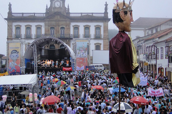 Confira a programação para o Carnaval de Ouro Preto