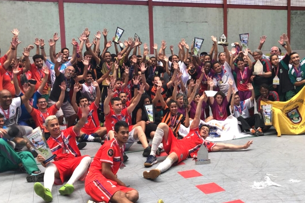 Time masculino de Contagem vence Copa Minas de Futsal de Surdos