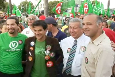 Deputado Federal Antônio Roberto apóia Carlin PCdoB.