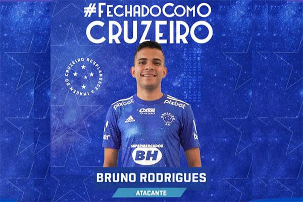 Atacante Bruno Rodrigues dispensa clube português para fechar com Cruzeiro 