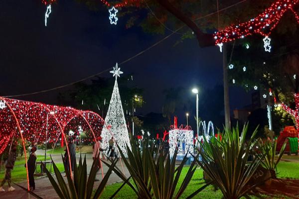Iluminação de Natal de Contagem será inaugurada em breve 