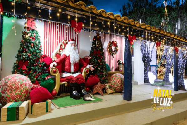 Vilas do Papai Noel fazem parte do “Natal de Luz Inesquecível” de Contagem