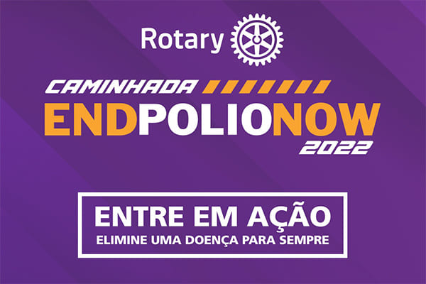 Rotary Club organiza caminhada contra poliomielite
