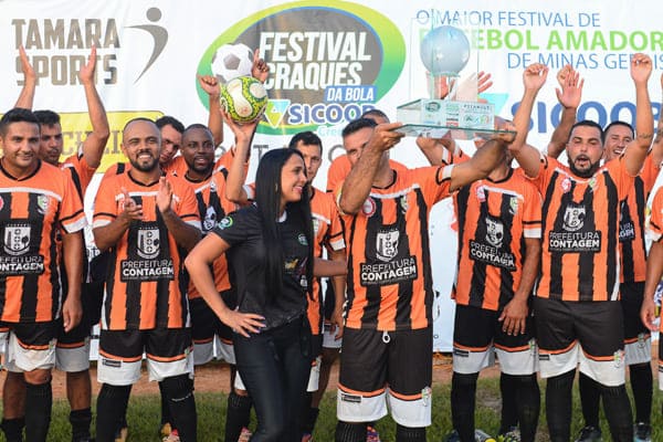 Time de Contagem é campeão do Festival Craques da Bola 2019