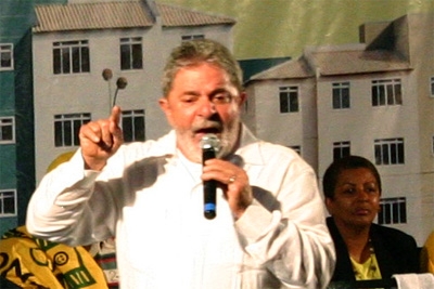 Lula inaugura obras do PAC em Contagem 