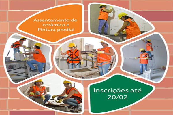 Funec oferece capacitação de mulheres para a construção civil
