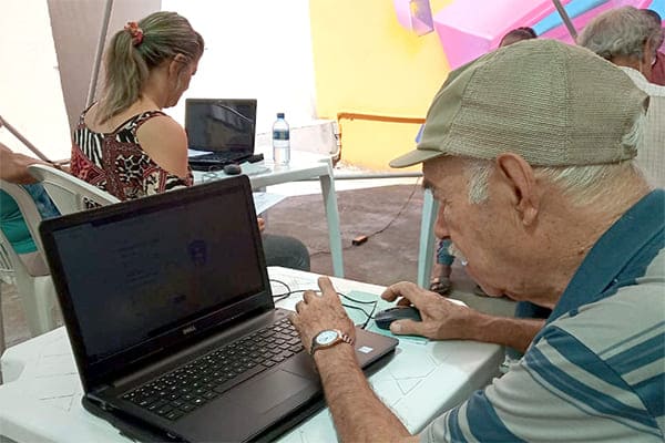 Projeto social oferece cursos gratuitos para idosos