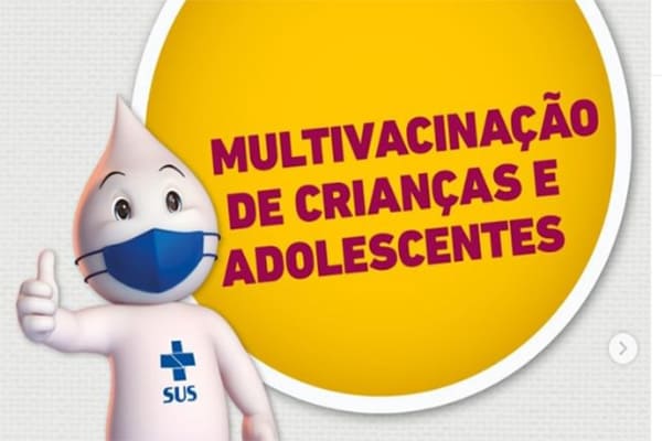 Multivacinação de crianças e adolescentes termina nesta terça-feira (30)