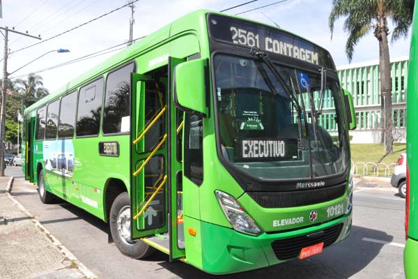 Contagem possui nova linha de ônibus com padrão executivo 