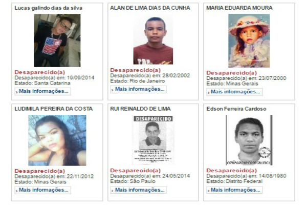 Dia Internacional dos Desaparecidos é celebrado nesta terça-feira