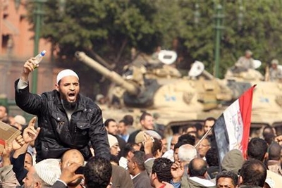 Manifestantes no Egito já somam mais de 200 mil