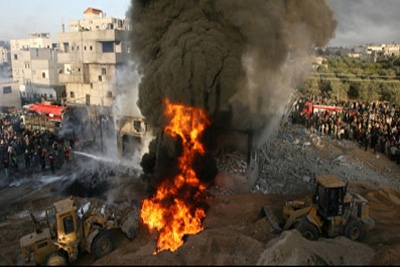 Israel bombardeia Gaza após ataque com foguetes palestinos
