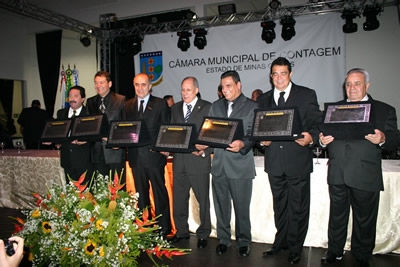 Empresários de Contagem recebem o título de Cidadão Honorário
