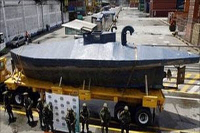 Colômbia apreende submarino das Farc 