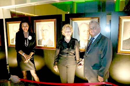 Galeria de retratos dos ex-presidentes do Ciemg é reinaugurada