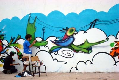 Projeto “Da Rua” - A arte do grafit.