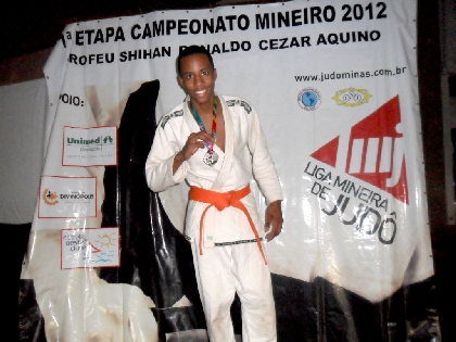 Jovem talento do Judô de Contagem é destaque em Minas Gerais