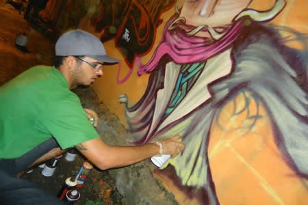 ONG cria identidade artística nos becos do Eldorado