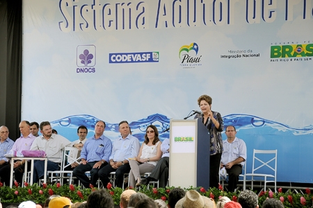 Presidenta Dilma Rousseff autoriza obra de irrigação no Piauí