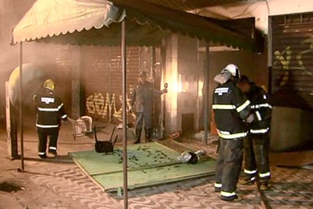 Incêndio em alojamento deixa 60 feridos em Contagem