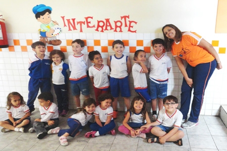 Colégio Sócrates inicia o Projeto Interarte 2013 com as crianças da educação infantil