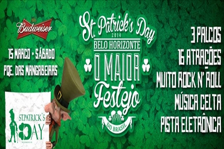 Parque das Mangabeiras vai receber a 8ª edição do St. Patrick’s Day