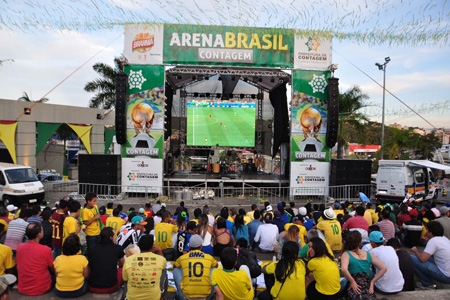 Confira a programação da Arena Brasil de Contagem para esta segunda (23)