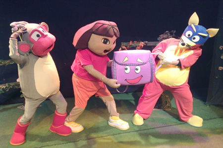 Espetáculo infantil “Dora, a Aventureira no Teatro” em cartaz em BH