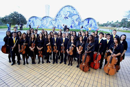 Orquestra Jovem das Gerais vai se apresentar em Lagoa da Prata