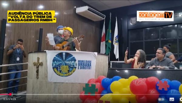 Audiência Pública discute retorno do trem de passageiros na RMBH