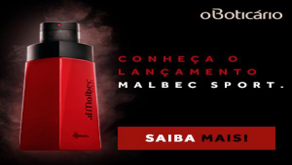 O Boticário apresenta Malbec Sport