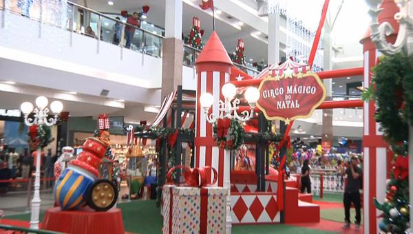 Circo Mágico do Natal já chegou ao ItaúPower Shopping