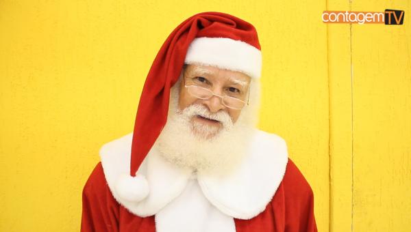 Mensagem do simpático Papai Noel do Big Shopping