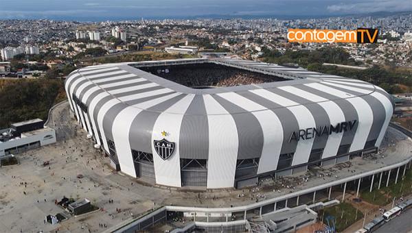 Inauguração da Arena MRV - Galo 2 x 0 Santos 