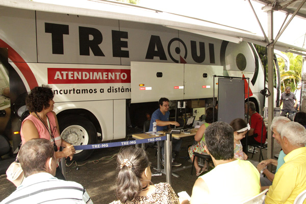 TRE itinerante permanece em Contagem até dia 5  