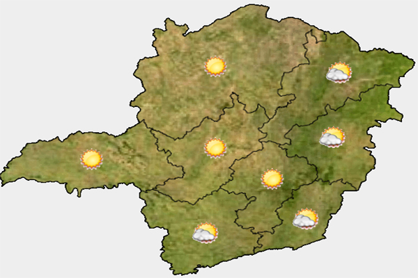 Temperaturas permanecem amenas em Contagem