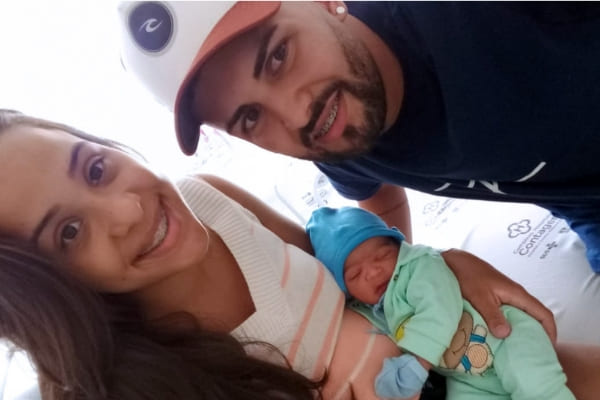Gabriel é primeiro bebê a nascer em Contagem em 2019