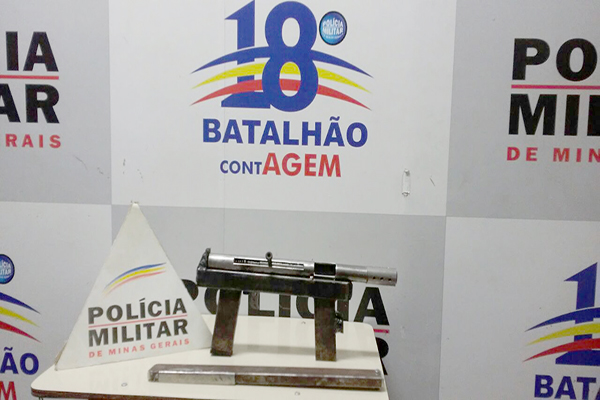 Submetralhadora de fabricação caseira é apreendida no Tupã