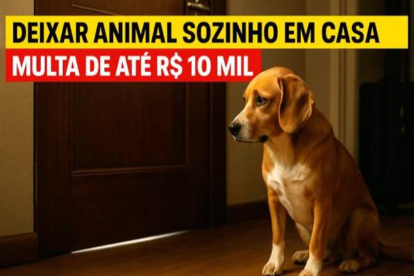 Santos avança na proteção animal e pune quem deixa pets sozinhos em casa