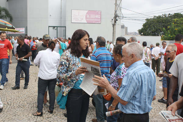 Sind-Ute Contagem protesta no Dia do Trabalhador