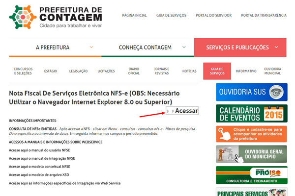 Empresários têm dificuldades para emitir NFs, em Contagem