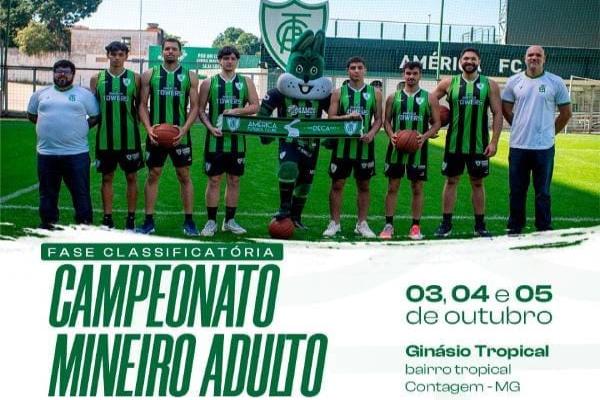 América Towers Basquete estreia no Campeonato Mineiro em Contagem 