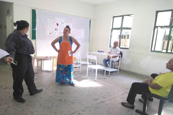 Cuidados com a saúde são tema de trabalho de estudantes