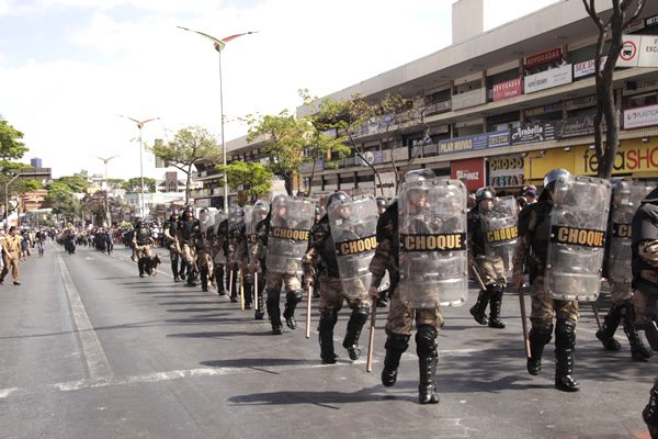 Desfile da Independência em Contagem