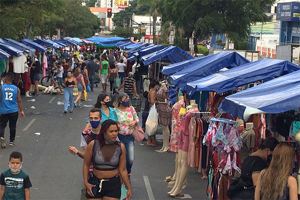 Quem não usar máscara em Contagem poderá ser multado