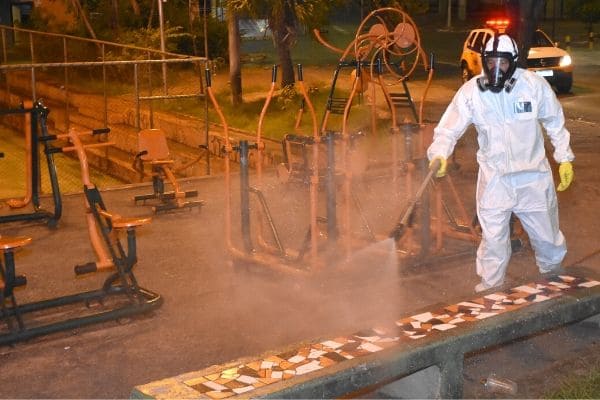 Mercado Central e praça Marília de Dirceu serão desinfetados