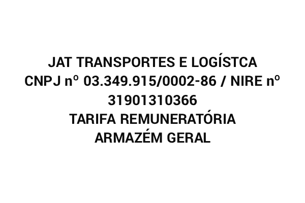 JAT Transportes e Logística S.A (filial), Junta Comercial